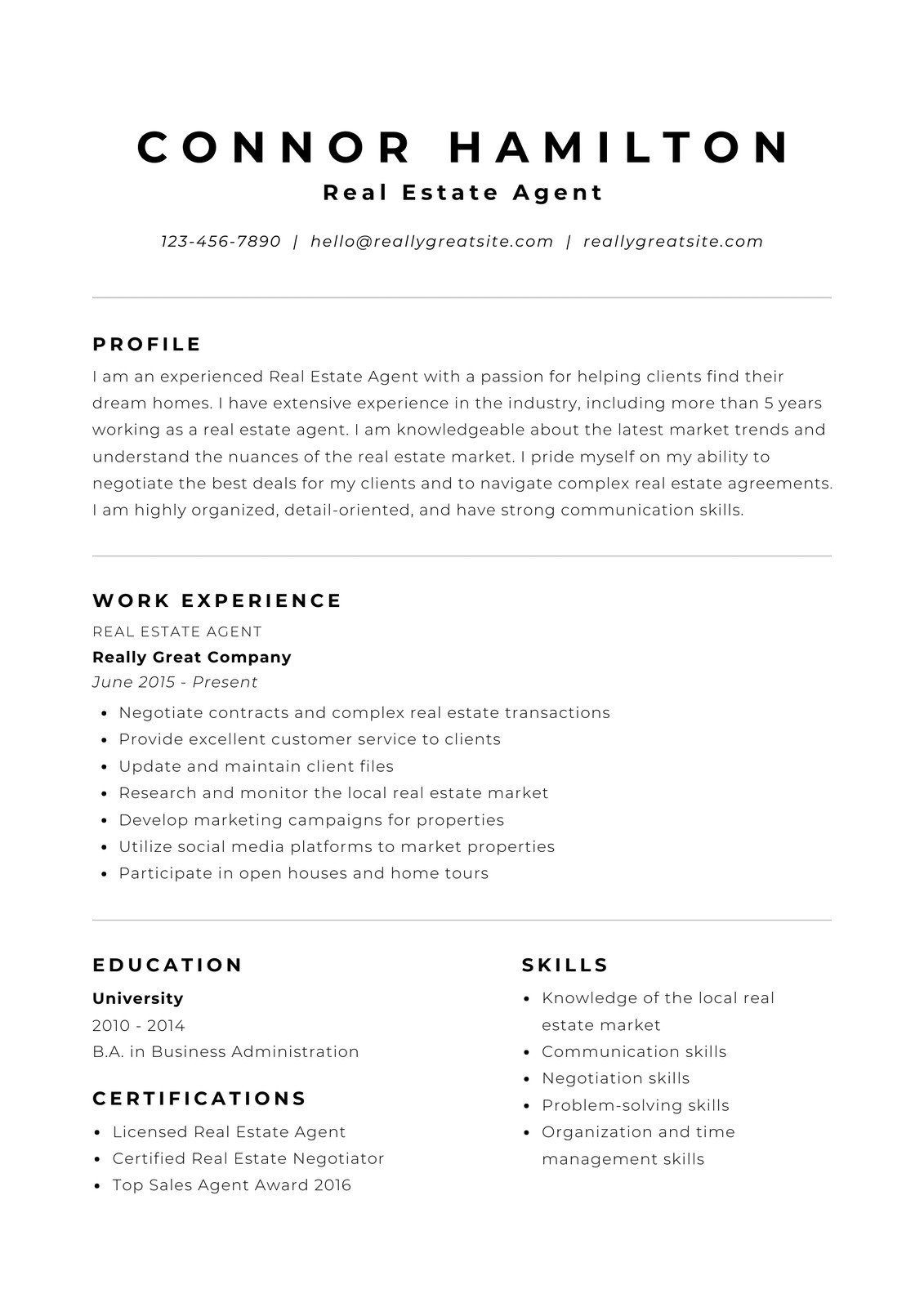 Free Printable Resume Templates You Can Customize Canva