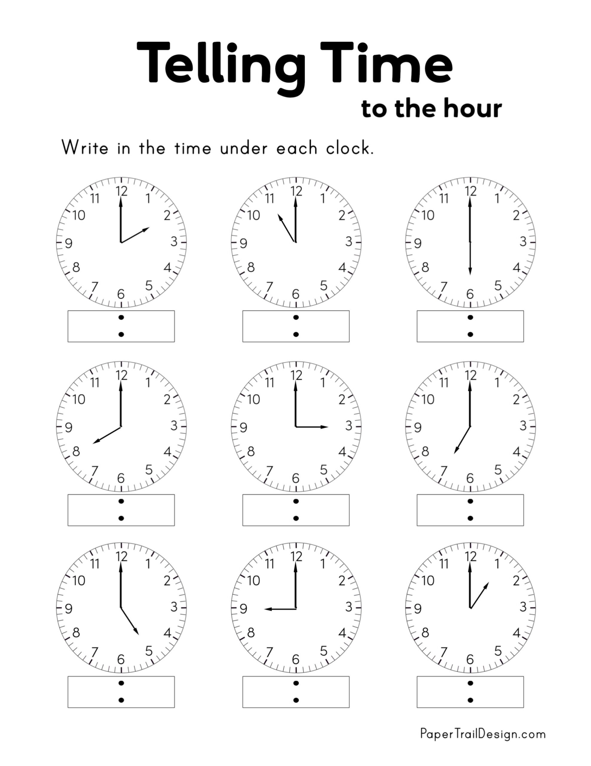 Printable Worksheets For Free