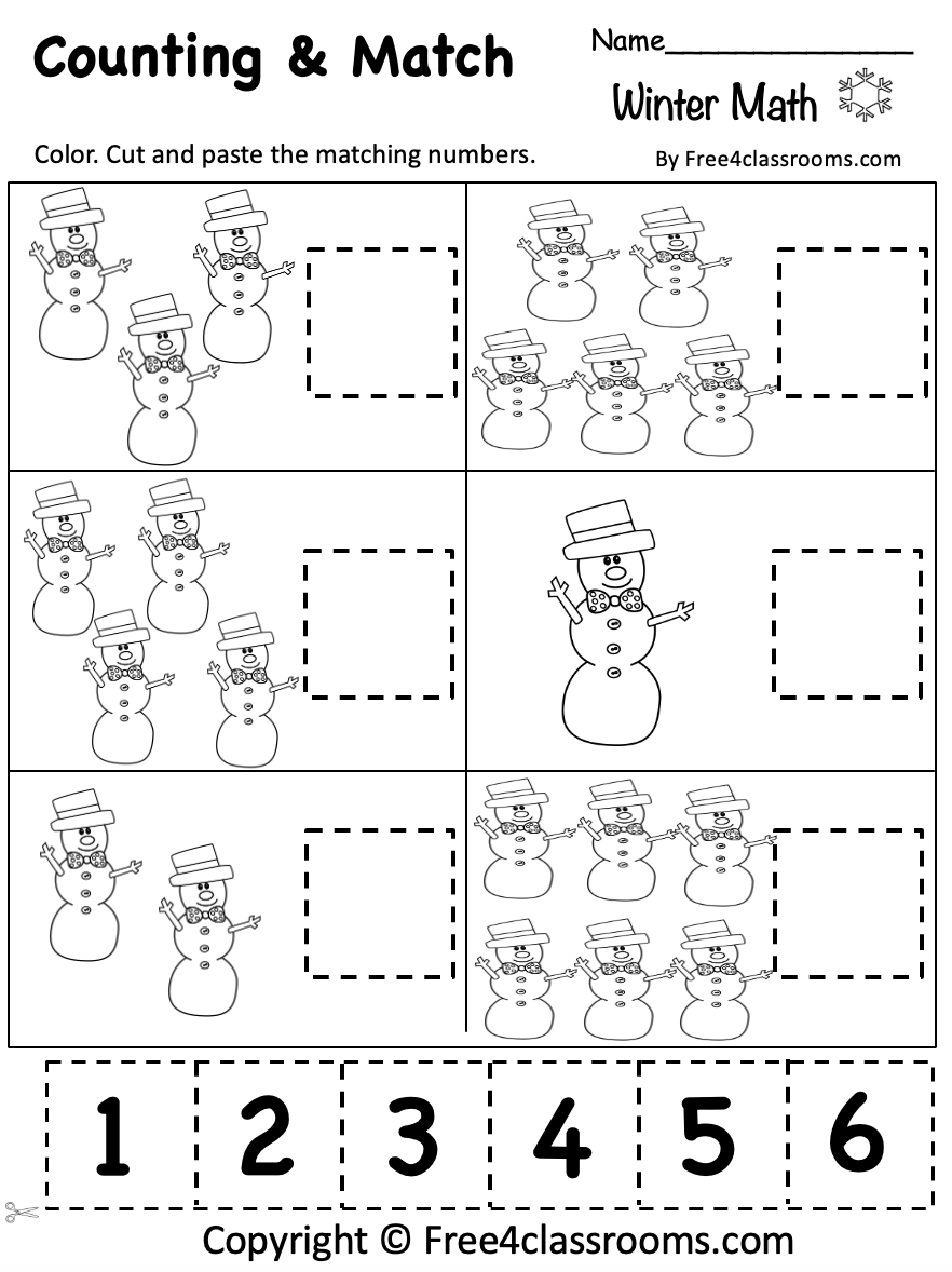 Worksheet Free Printable