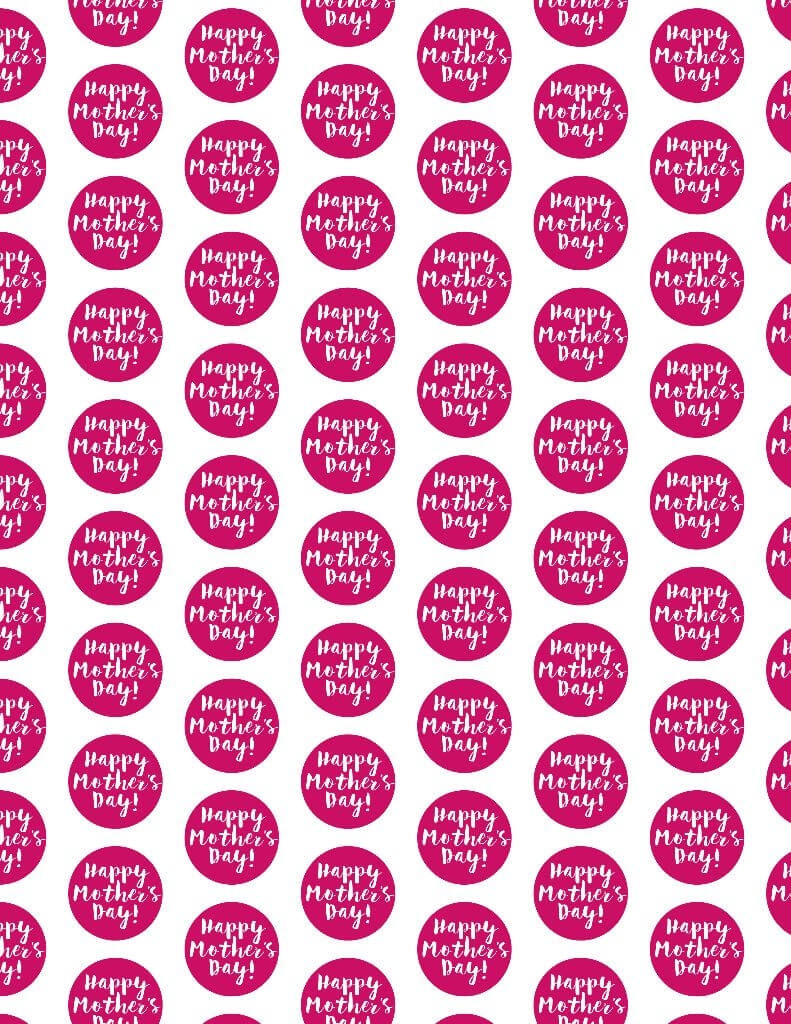Free Printable Wrapping Paper For Mother s Day Play Party Plan