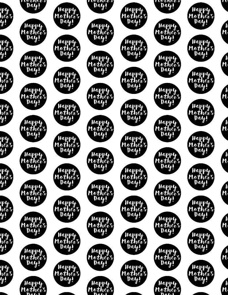 Free Printable Wrapping Paper For Mother s Day Play Party Plan