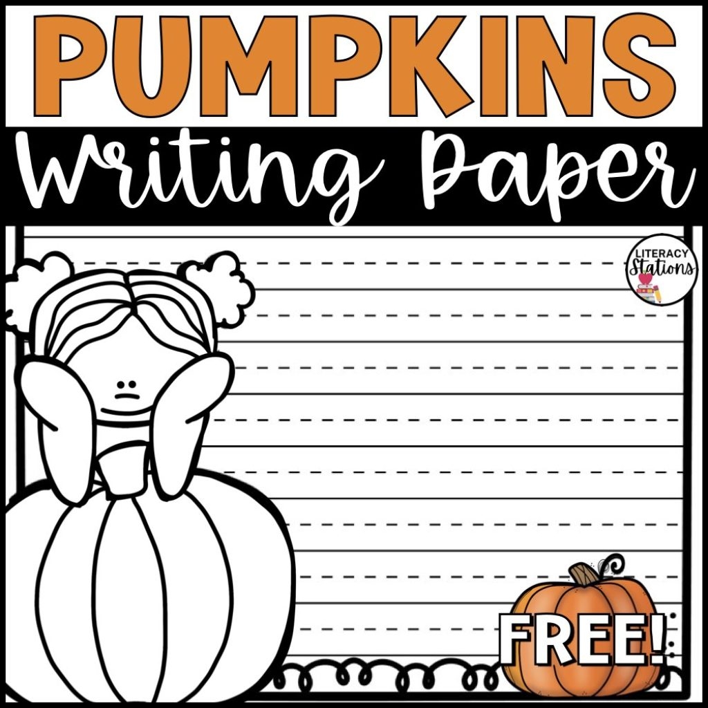 Pumpkin Paper Printable