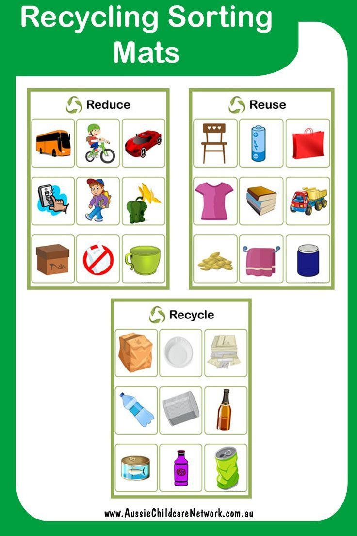 Free Recycling Sorting Mats