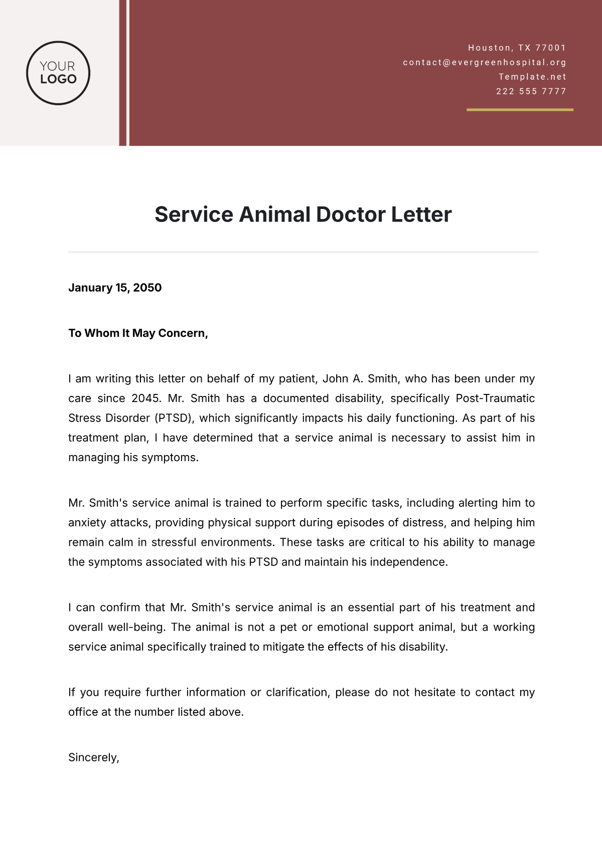 Printable Esa Form For Doctor