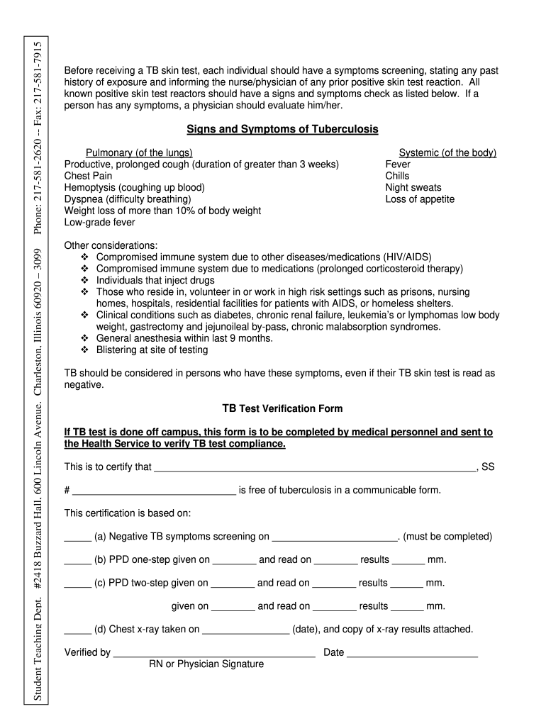 Free Tb Test Walgreens Fill Out Sign Online DocHub