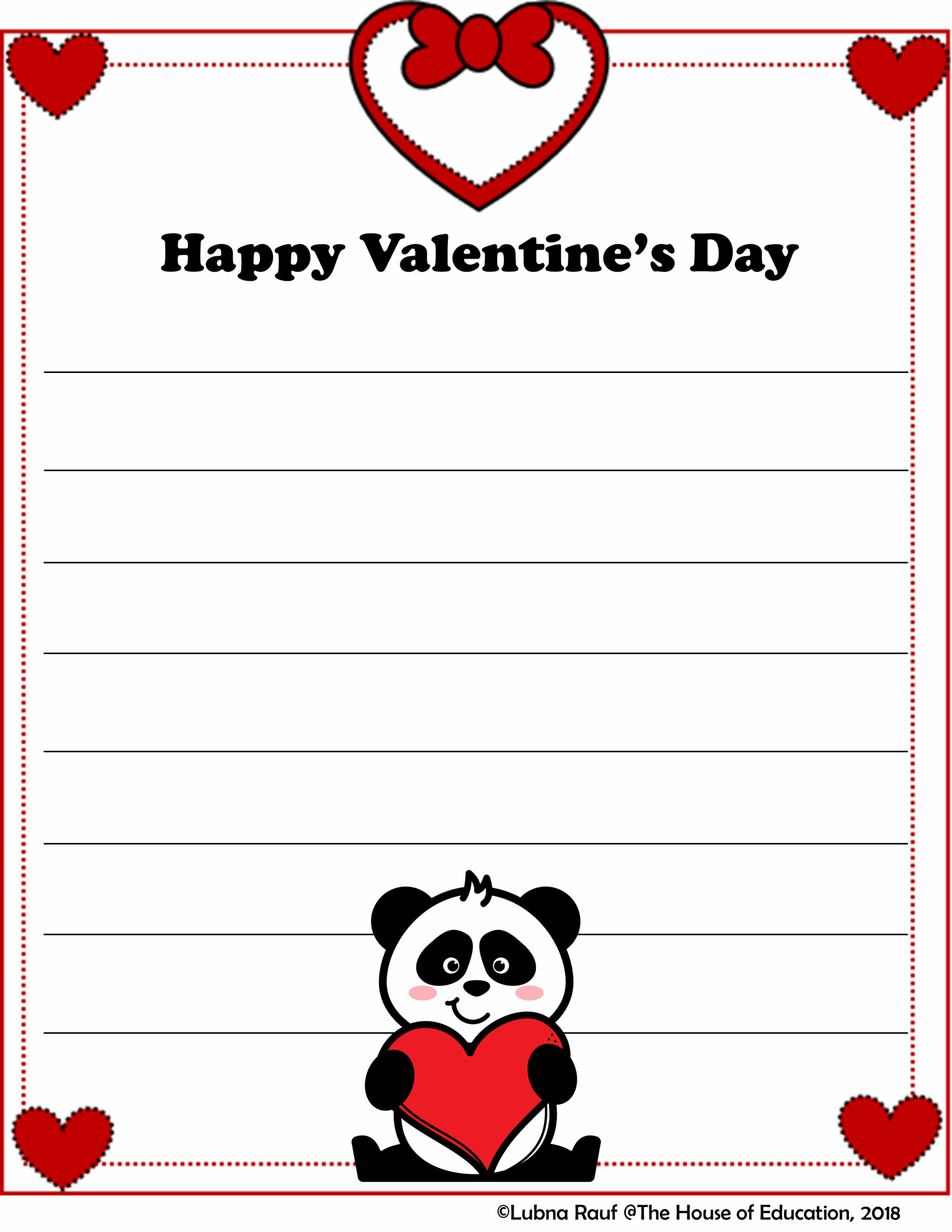 FREE Valentine s Day Love Letters Writing Templates Teaching Resources