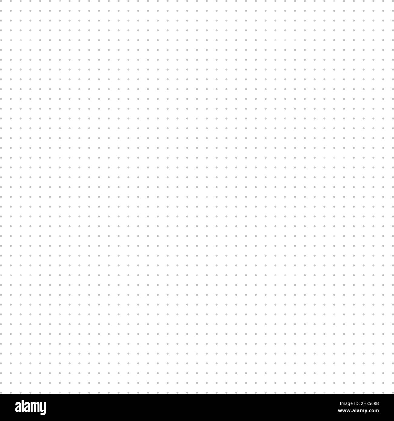 Graph Paper Printable Dotted Grid Paper On White Background Geometric Abstract Dotted Transparent Illustration With Dots For School Notebook Diary Stock Vector Image Art Alamy