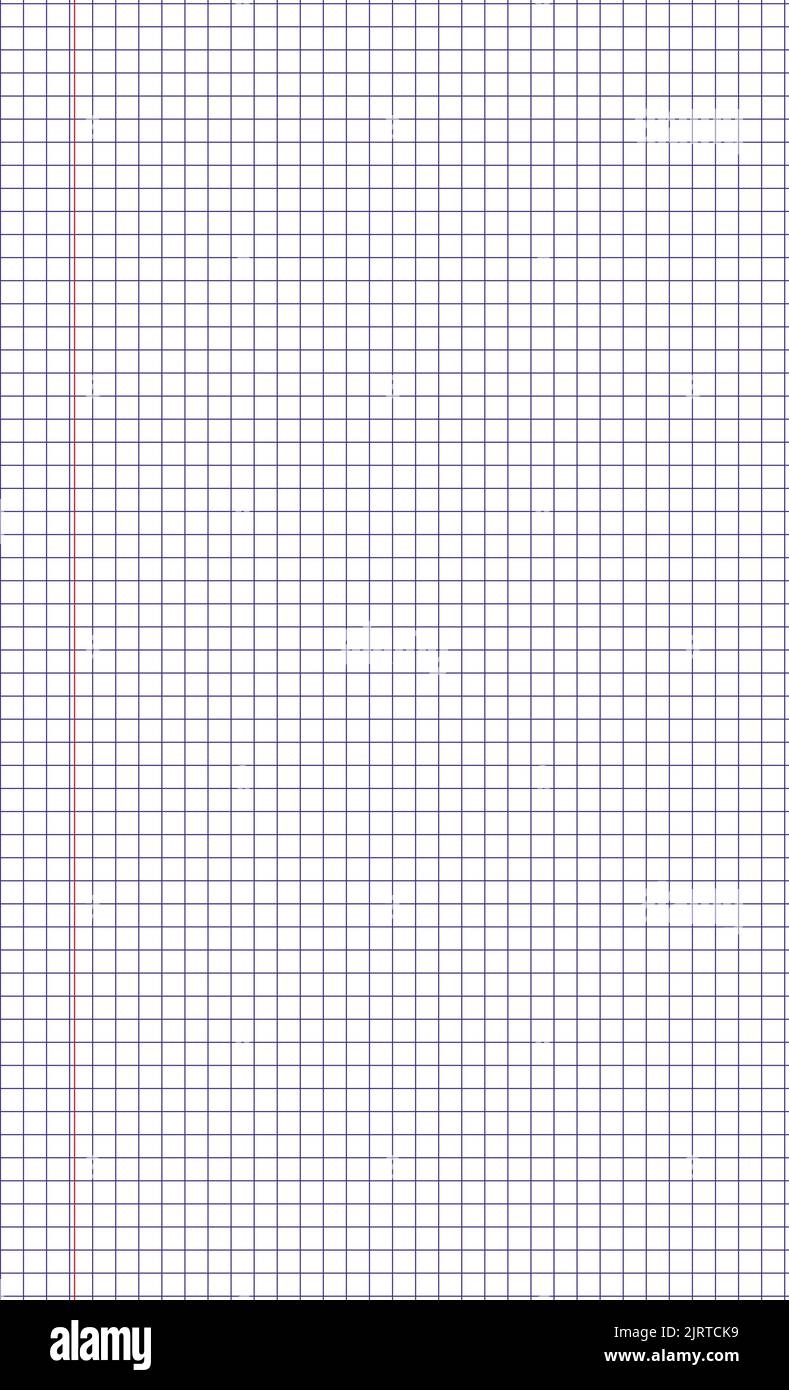 Graph Paper Printable Squared Grid Paper With Color Horizontal Lines Geometric Background For School Textures Notebook Diary Realistic Lined Stock Vector Image Art Alamy
