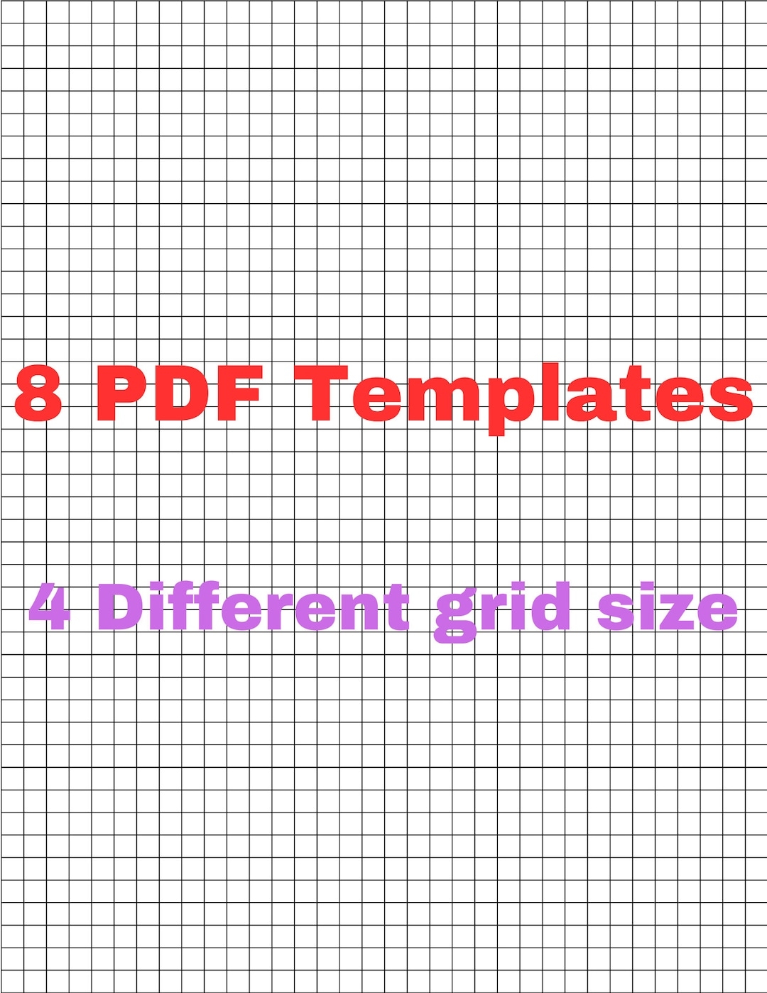 1/4 Inch Printable Graph Paper