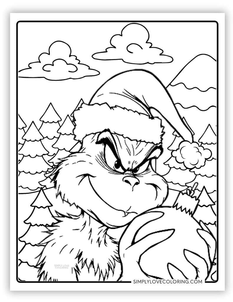 Grinch Printable Worksheets