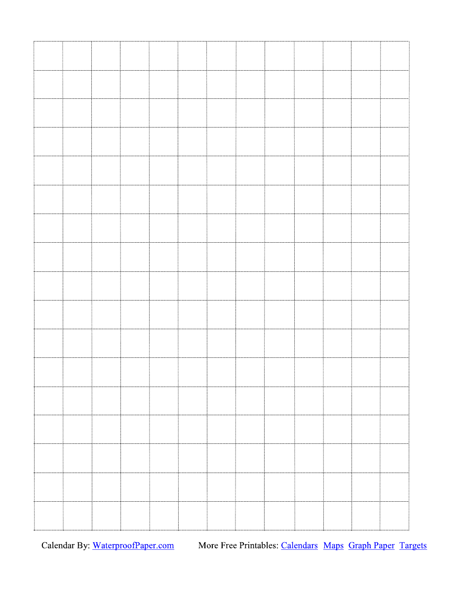 1/2 Inch Graph Paper Printable Pdf
