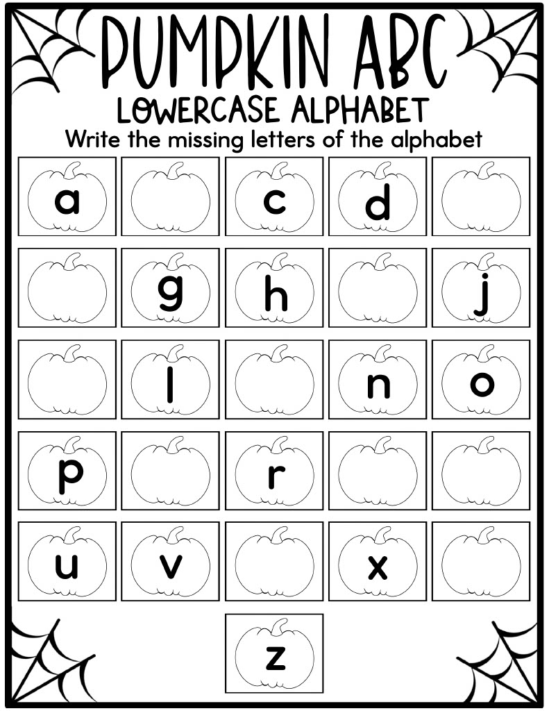 Printable Abc Worksheets
