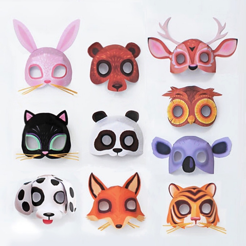 3d Paper Mask Template Free Printable