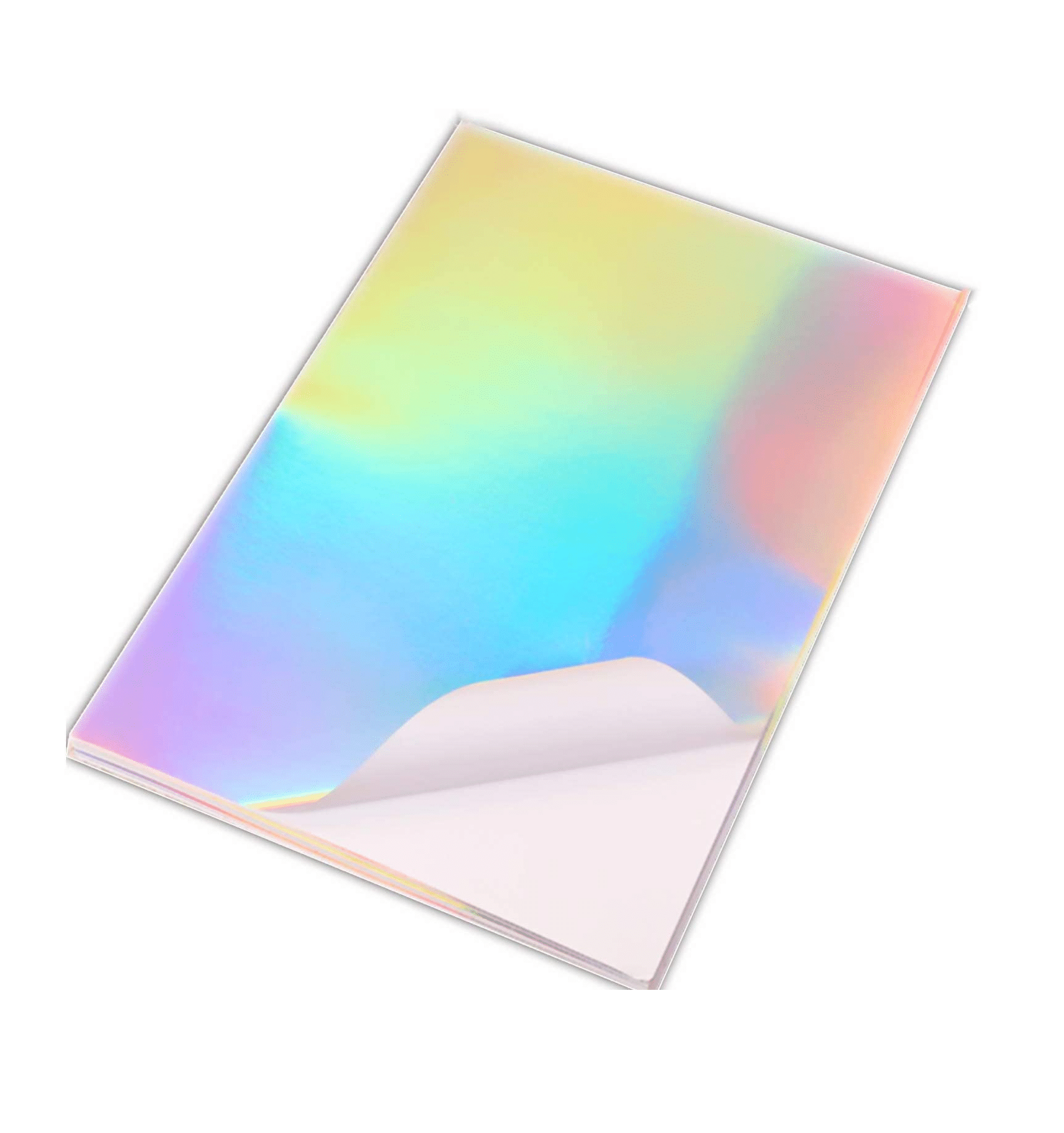 Holographic Rainbow Printable Sticker Paper The Holo Effect