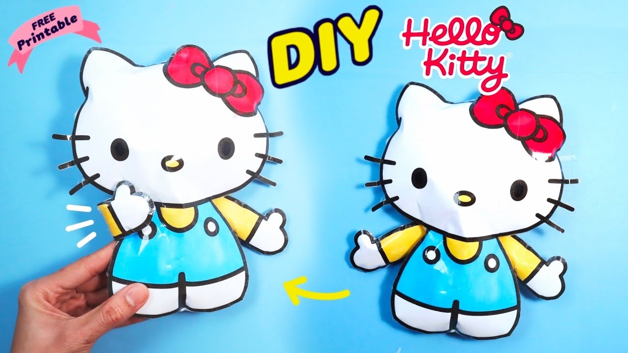 Printable Hello Kitty Paper Crafts