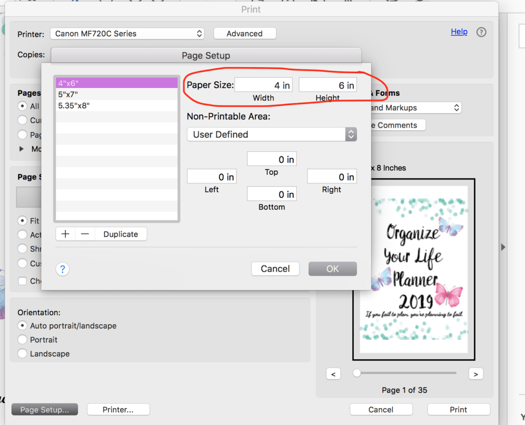 Free Printable Lined 9.75x7.5 Paper Template