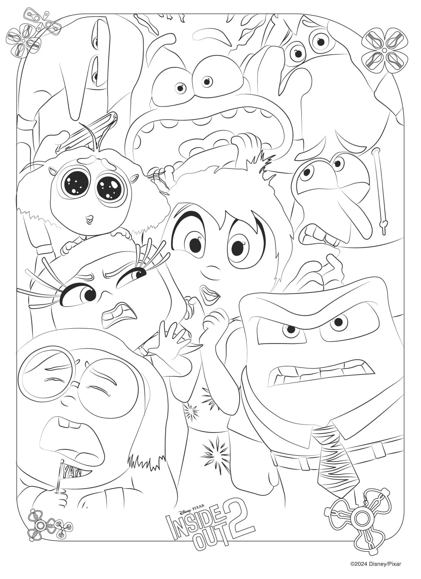 inside out 2 printables free disney pixar inside out printables