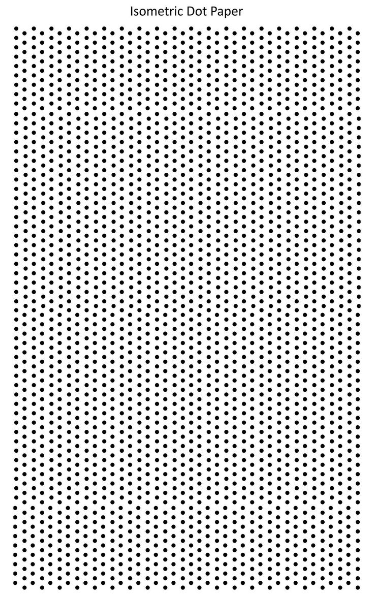 Isometric Grid Paper 10 Free PDF Printables Printablee