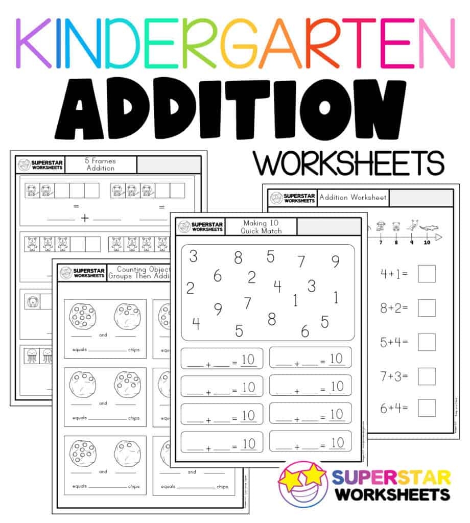 Kindergarten Math Worksheets Free Printable