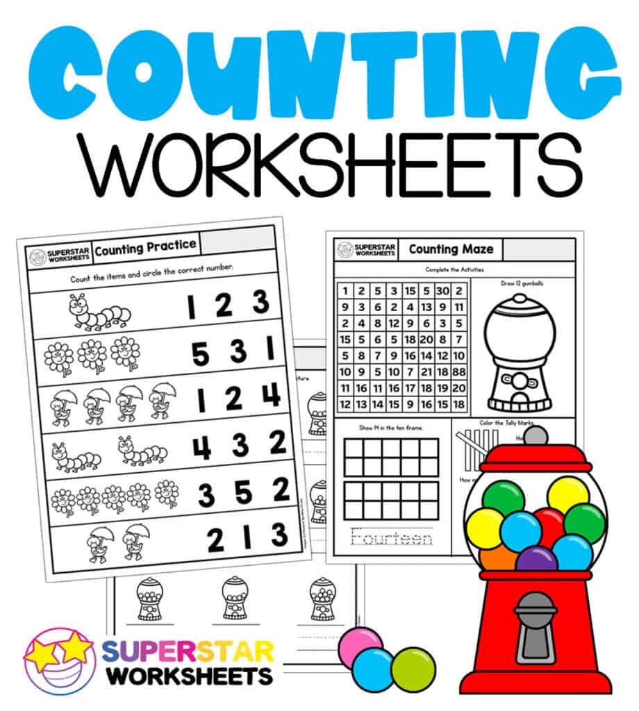 Free Printable Pre K Math Worksheets