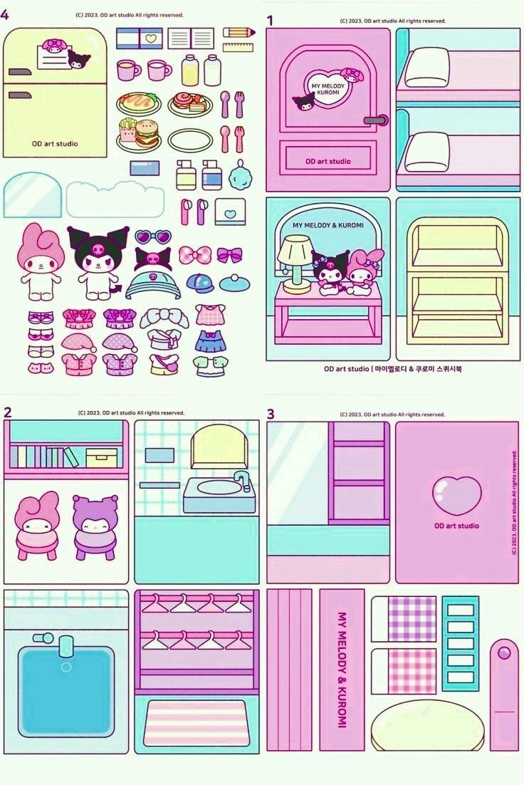 Kuromi And My Melody House