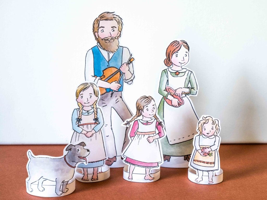 Family Paper Dolls Printable