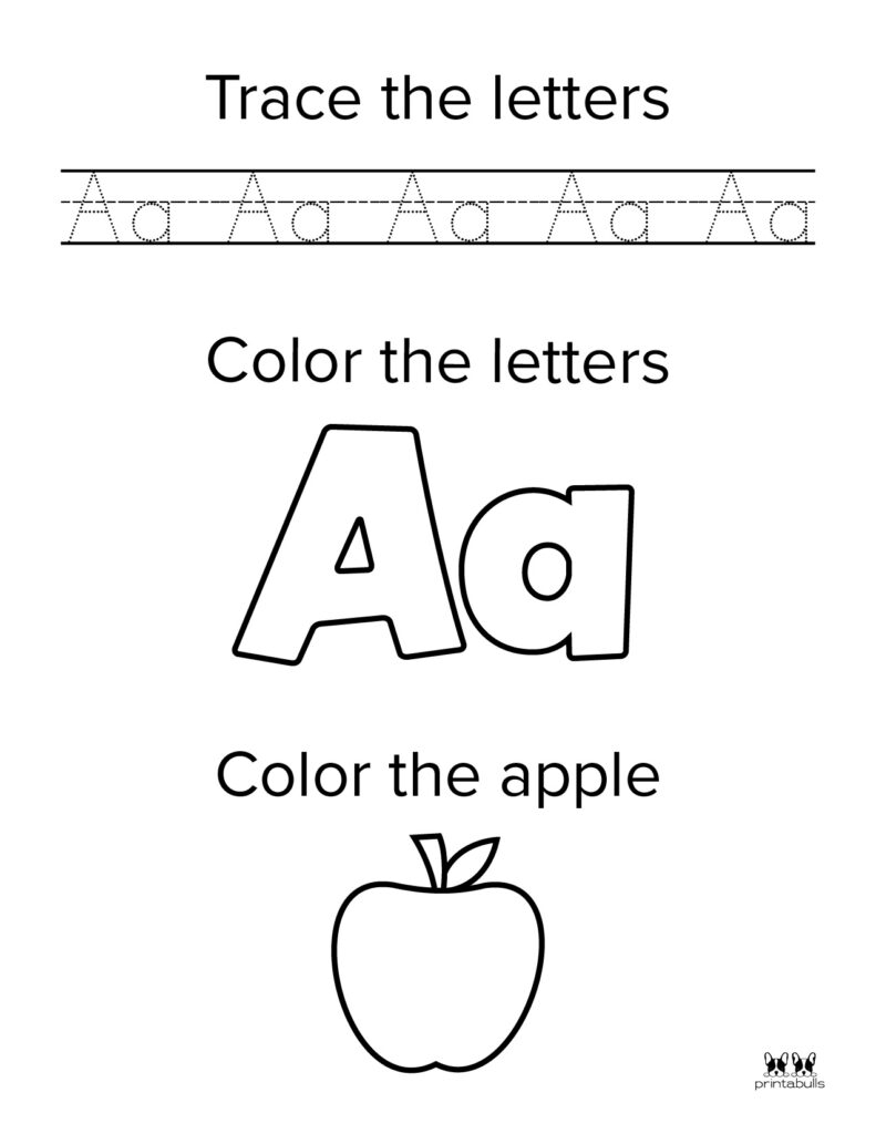 Free Printable Letter A Worksheets For Preschoolers