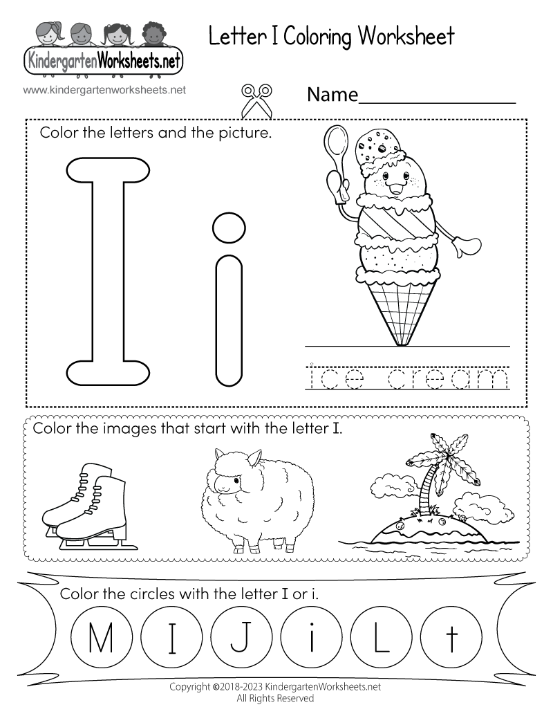 Free Printables Kindergarten Worksheets