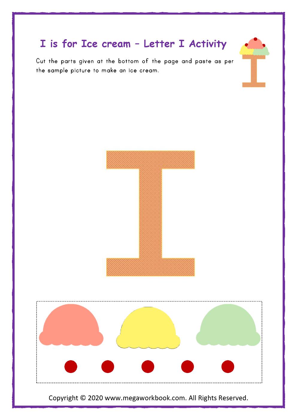 letter i worksheets letter i crafts letter i activities for preschoolers letter i printables megaworkbook