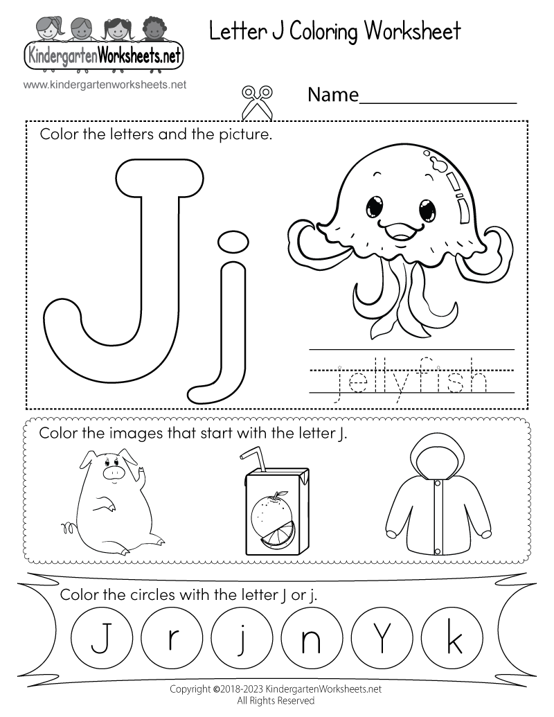 Free Printable Alphabet Worksheets For Kindergarten