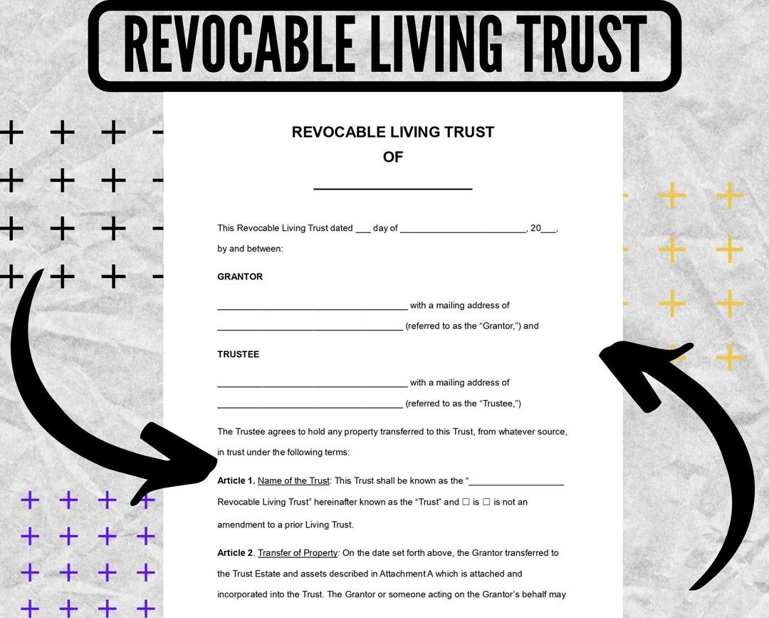 Printable Living Trust Forms