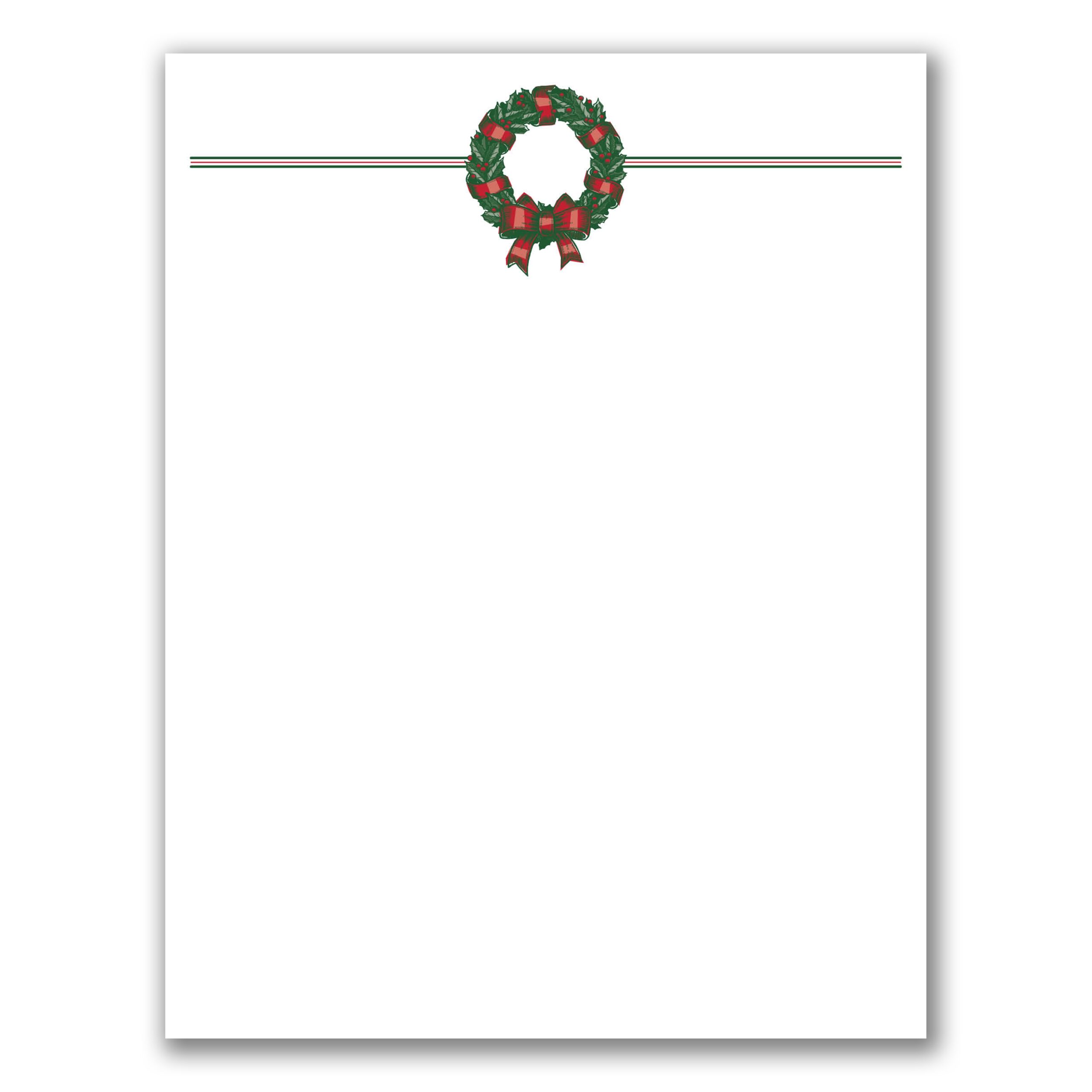 Lthd 5 Personalized Christmas Stationery Copycat Printing