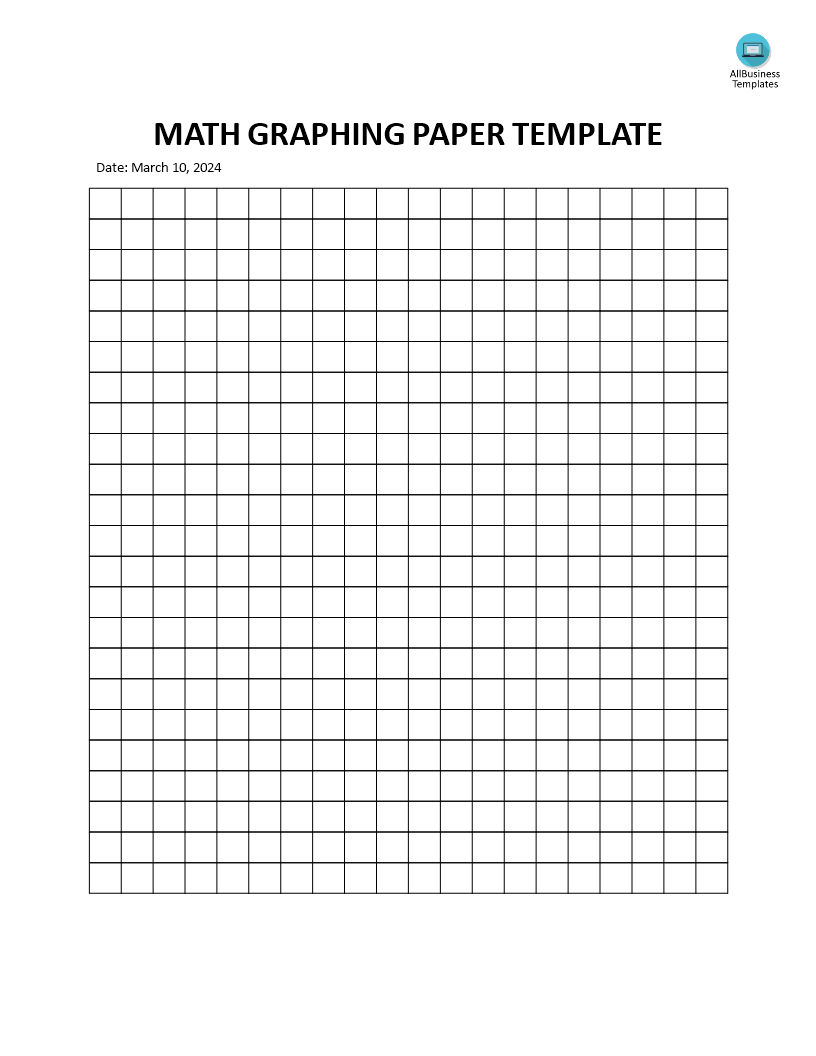 Printable Graph Paper Pdf