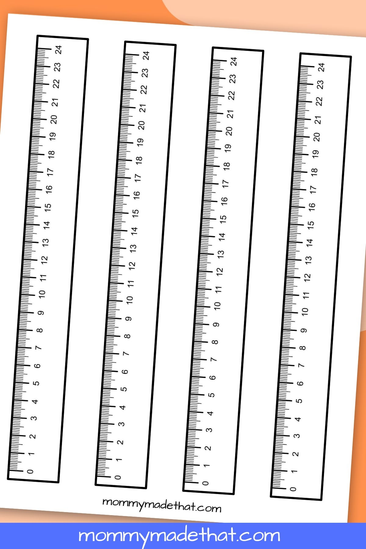 Paper Tape Measure Printable