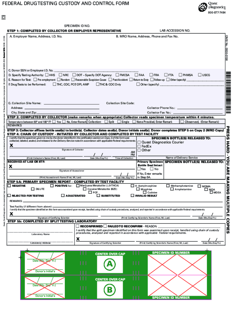 Negative Printable Drug Test Results Form Fill Out Sign Online DocHub