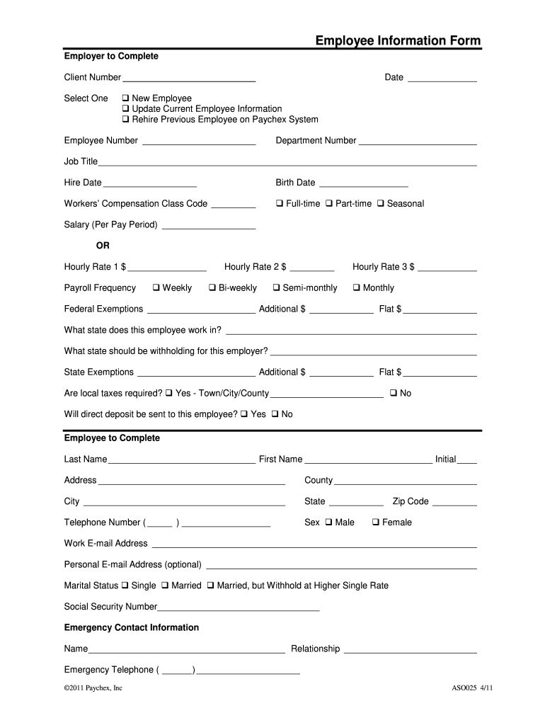 New Hire Paperwork Printable Pdf