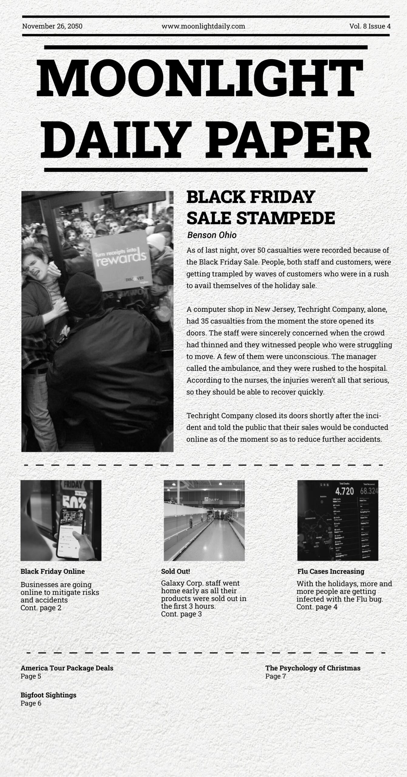 Printable Newspaper