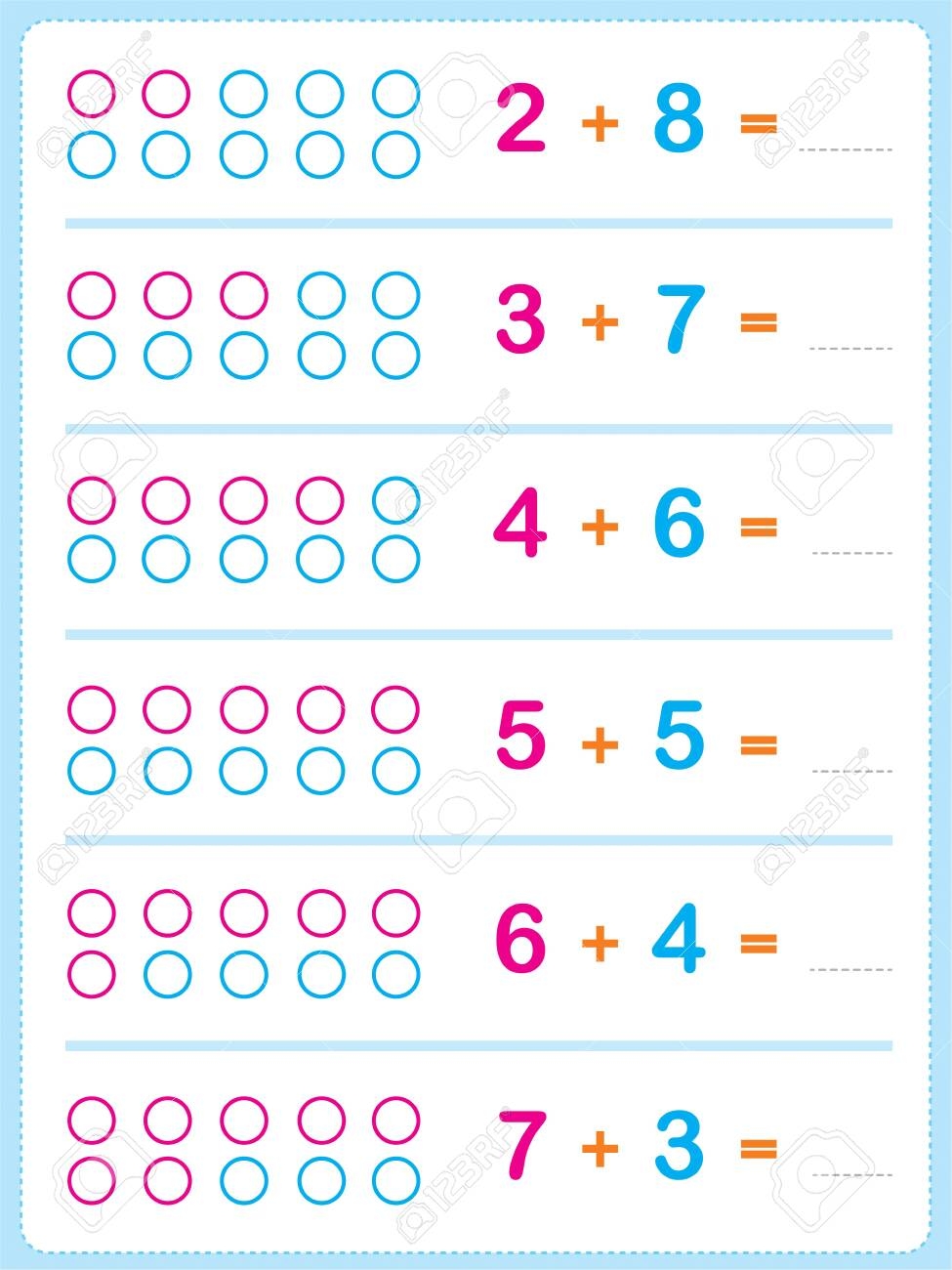 Printable Children\'s Math Worksheets