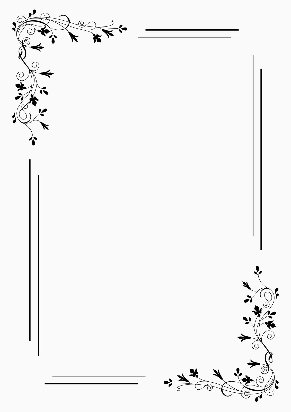 Page 8 Free Printable Page Border Templates You Can Customize Canva