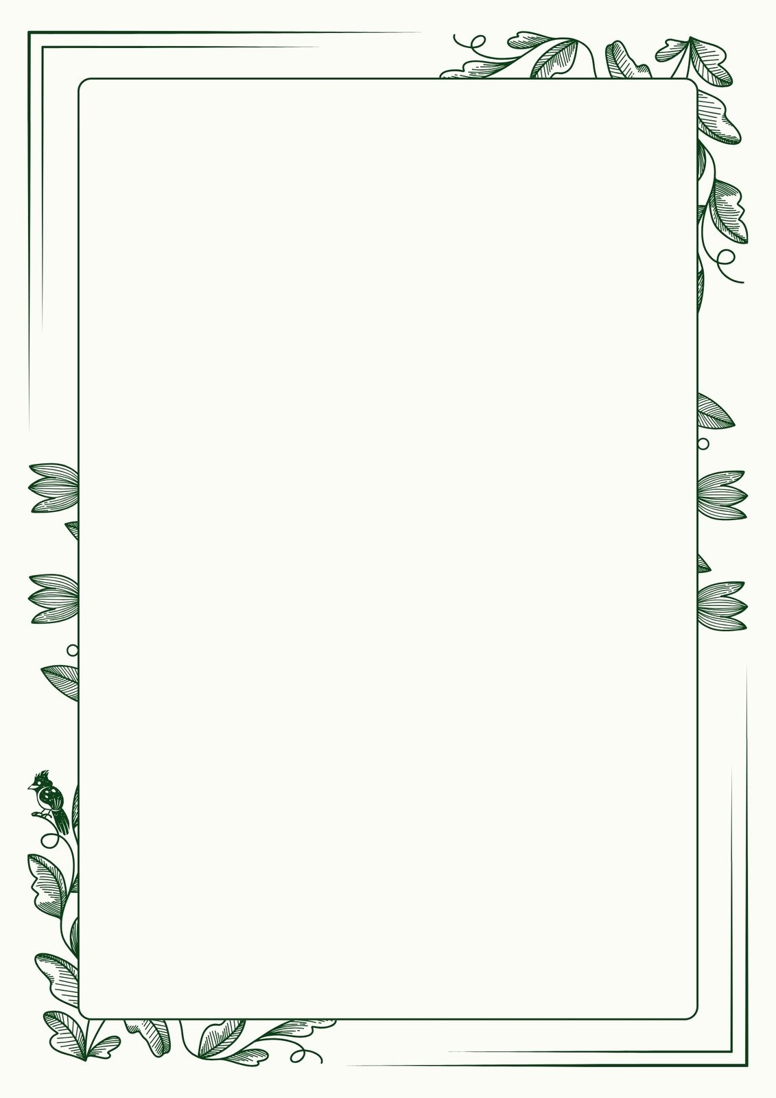 Free Printable Border Paper