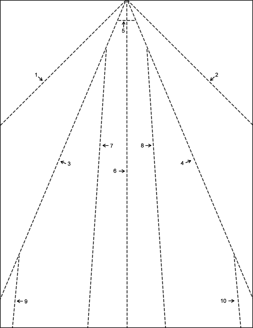 Printable Paper Airplane Folding Template