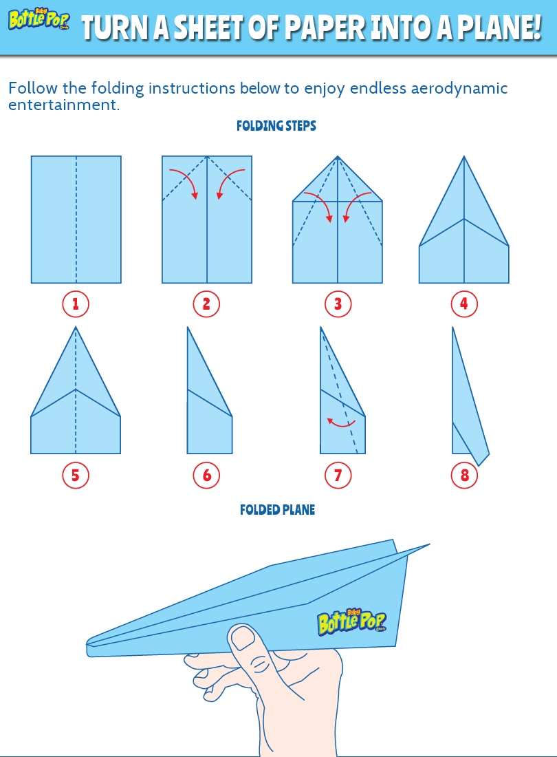 Paper Airplane Templates Printable