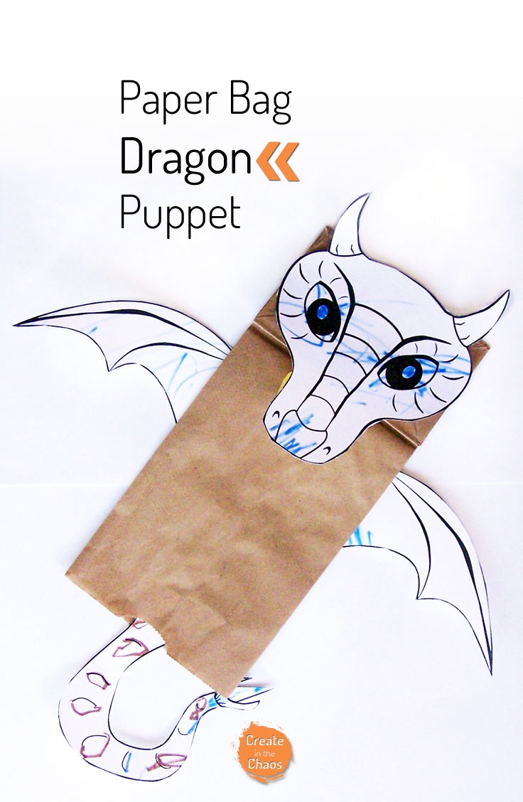 Printable Paper Sack Puppets