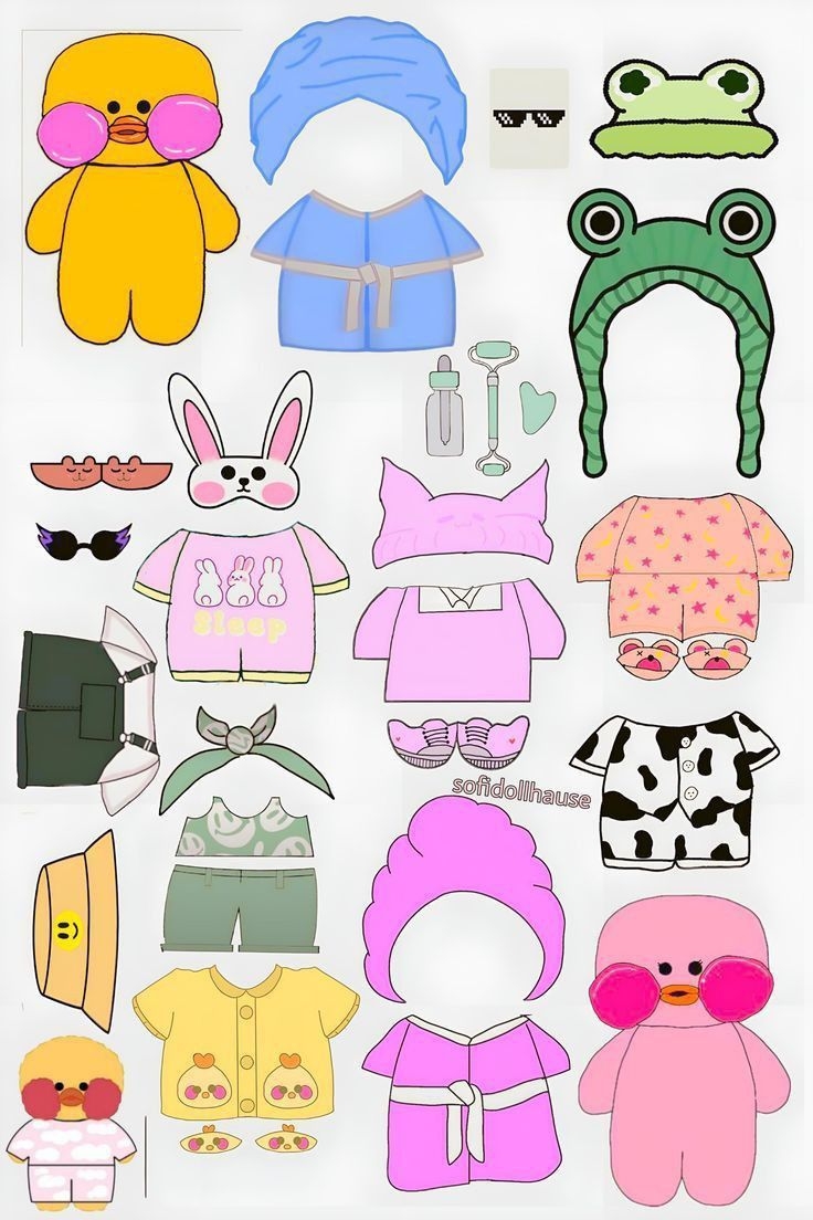 Paper Duck Printables