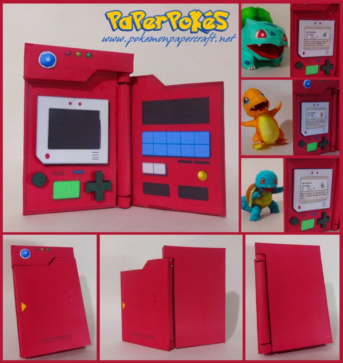 Pokemon Paper Crafts Printables