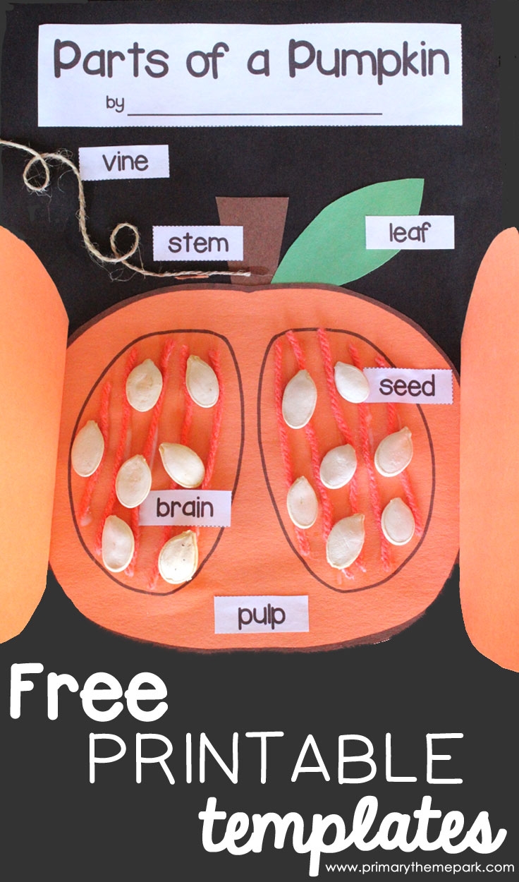 Free Printable Parts Of A Pumpkin Worksheet