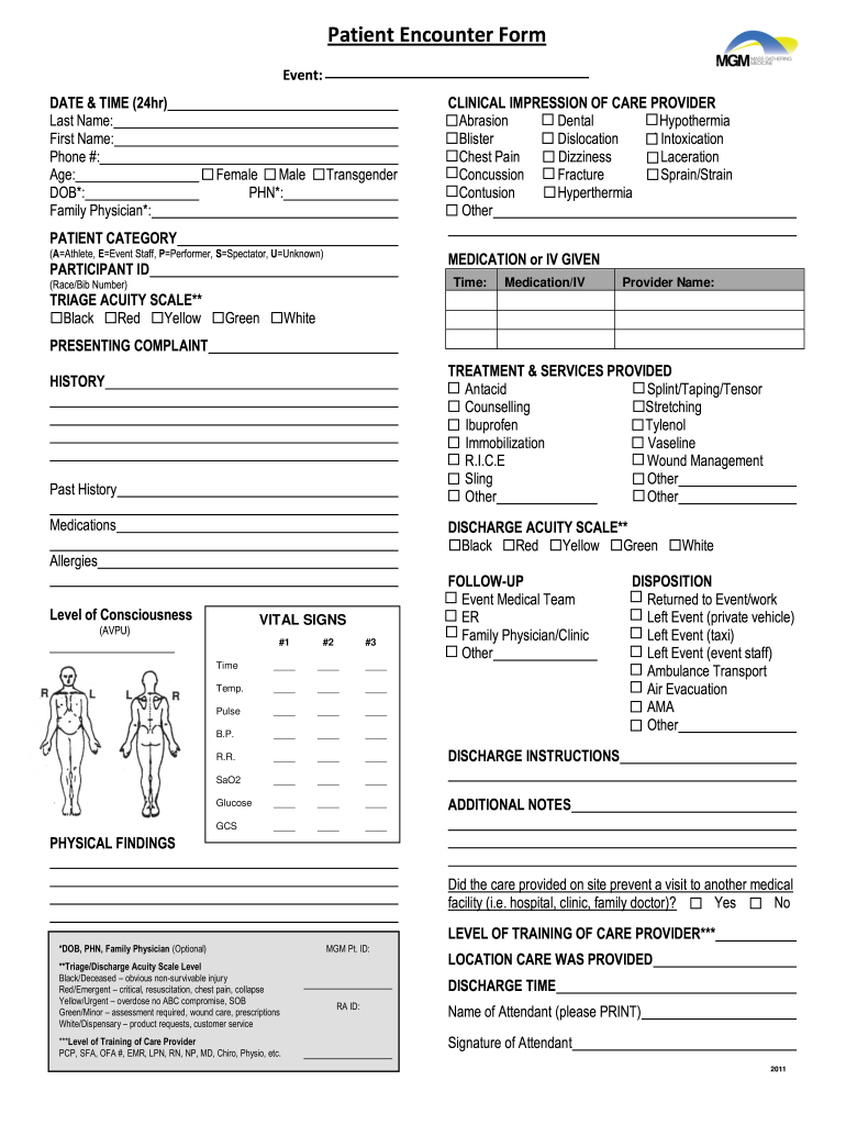 Patient Assessment Form Fill Online Printable Fillable Blank PdfFiller