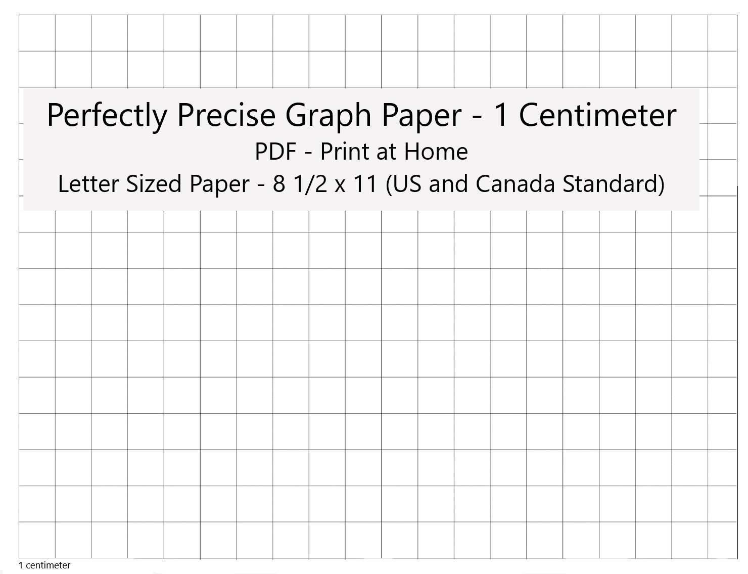 1 Cm Graph Paper Printable