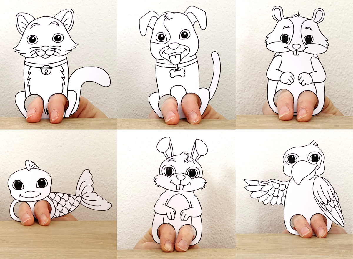 Paper Animals Printable
