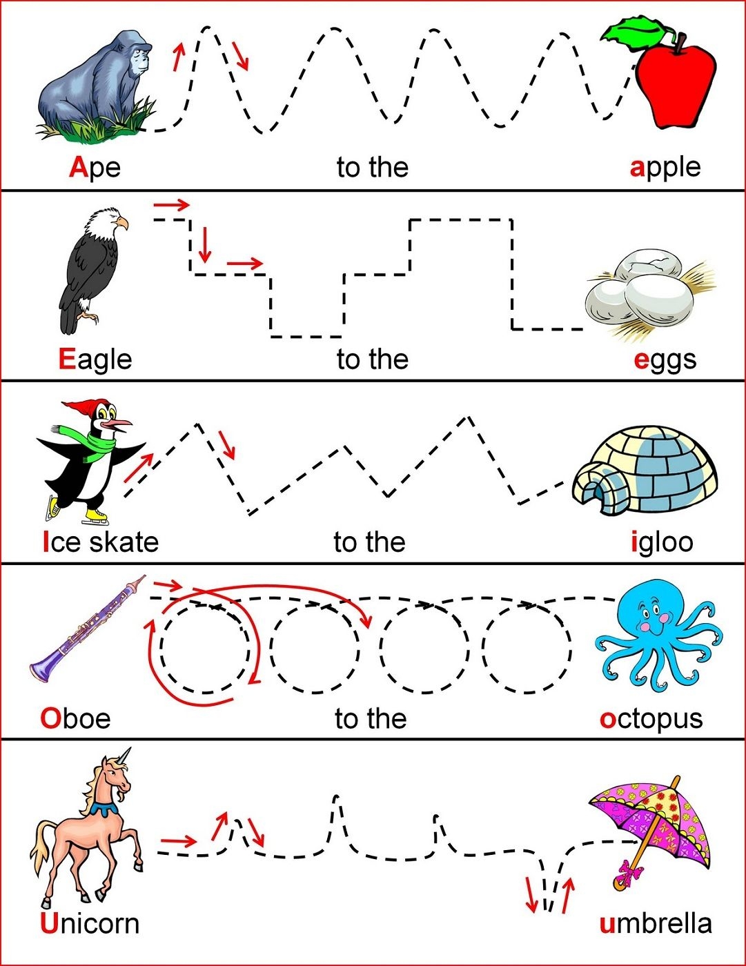 Printable Worksheets For 4 Year Olds